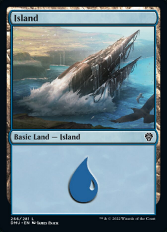 Island (266) [Dominaria United] MTG Single Magic: The Gathering    | Red Claw Gaming