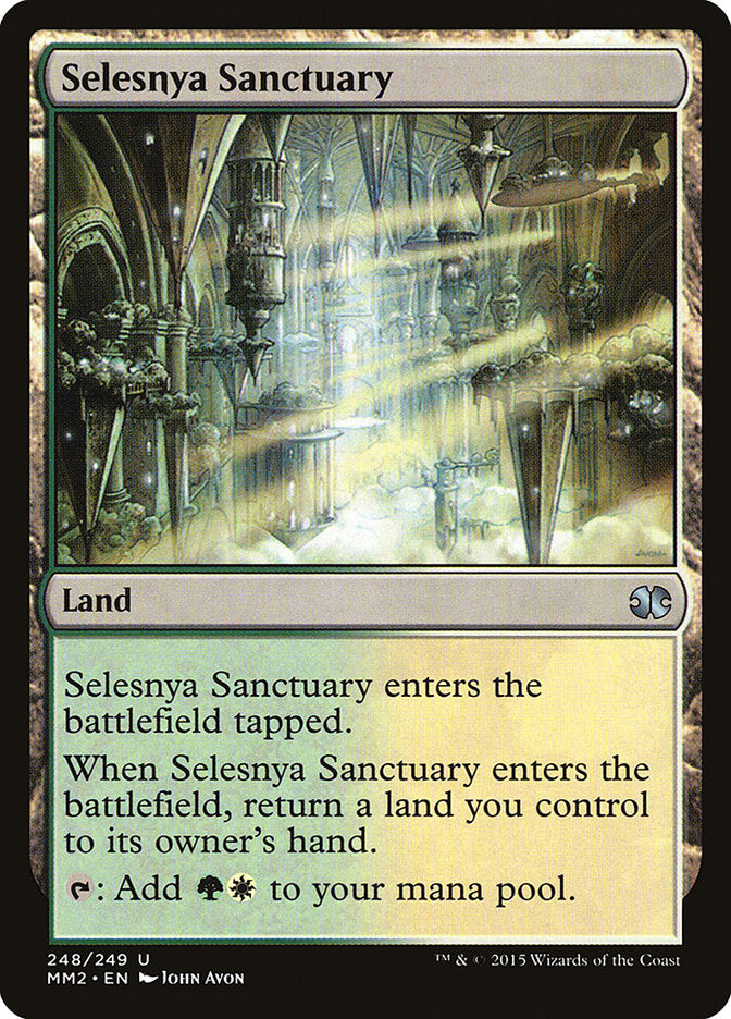 Selesnya Sanctuary [Modern Masters 2015] MTG Single Magic: The Gathering    | Red Claw Gaming