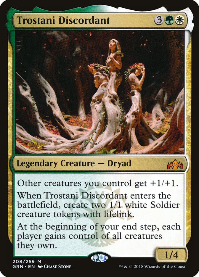 Trostani Discordant [Guilds of Ravnica] MTG Single Magic: The Gathering    | Red Claw Gaming