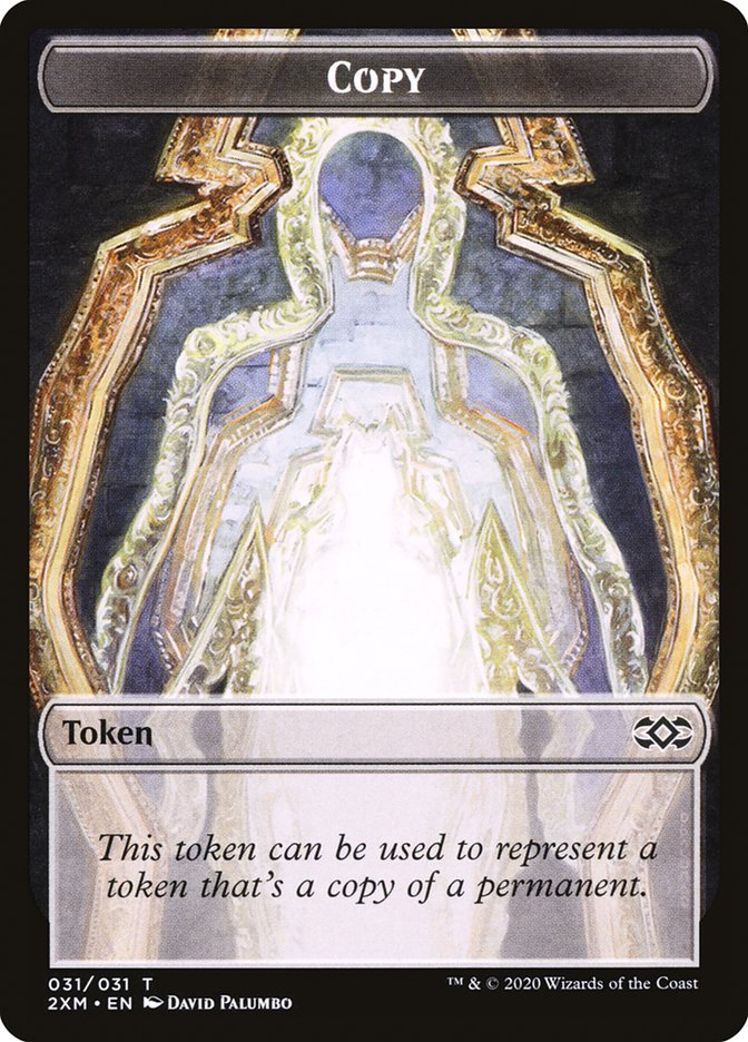 Copy Token [Double Masters Tokens] MTG Single Magic: The Gathering    | Red Claw Gaming