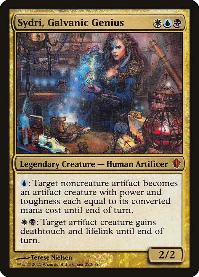 Sydri, Galvanic Genius [Commander 2013] MTG Single Magic: The Gathering    | Red Claw Gaming