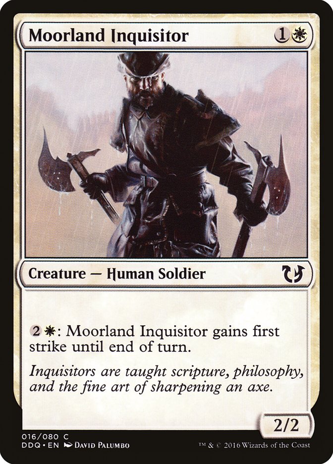 Moorland Inquisitor [Duel Decks: Blessed vs. Cursed] MTG Single Magic: The Gathering    | Red Claw Gaming
