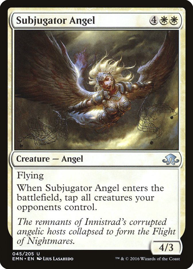 Subjugator Angel [Eldritch Moon] MTG Single Magic: The Gathering    | Red Claw Gaming