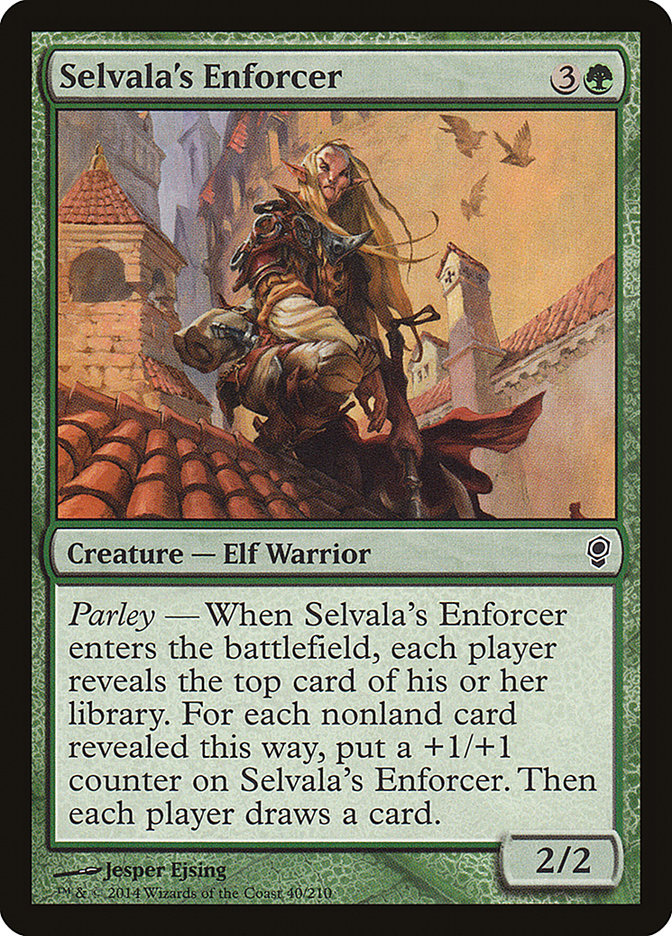 Selvala's Enforcer [Conspiracy] MTG Single Magic: The Gathering    | Red Claw Gaming