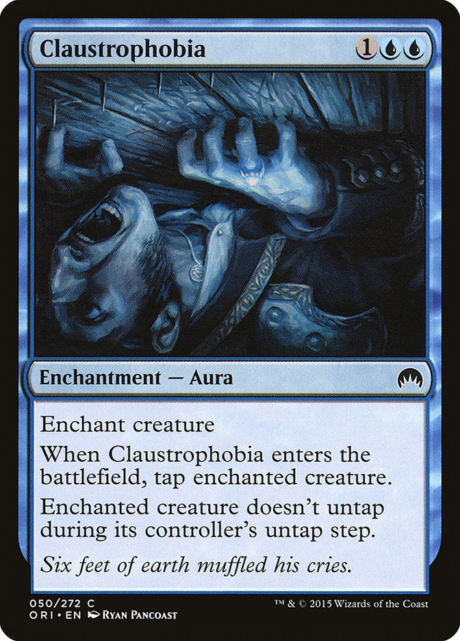 Claustrophobia [Magic Origins] MTG Single Magic: The Gathering    | Red Claw Gaming