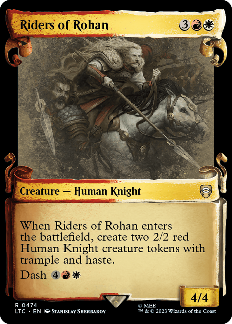 Riders of Rohan [The Lord of the Rings: Tales of Middle-Earth Commander Showcase Scrolls] MTG Single Magic: The Gathering    | Red Claw Gaming