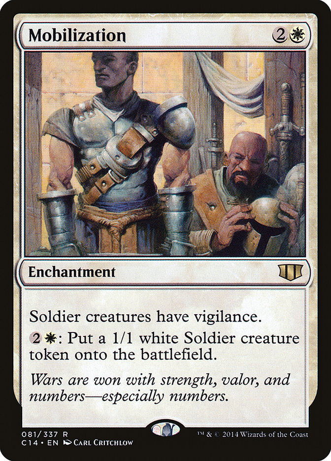 Mobilization [Commander 2014] MTG Single Magic: The Gathering    | Red Claw Gaming