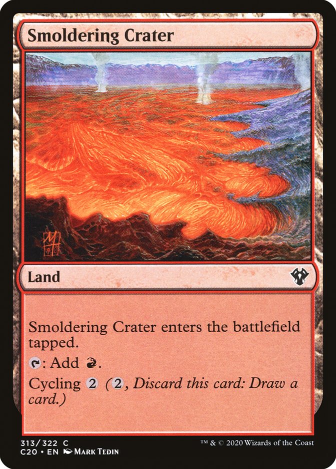 Smoldering Crater [Commander 2020] MTG Single Magic: The Gathering    | Red Claw Gaming
