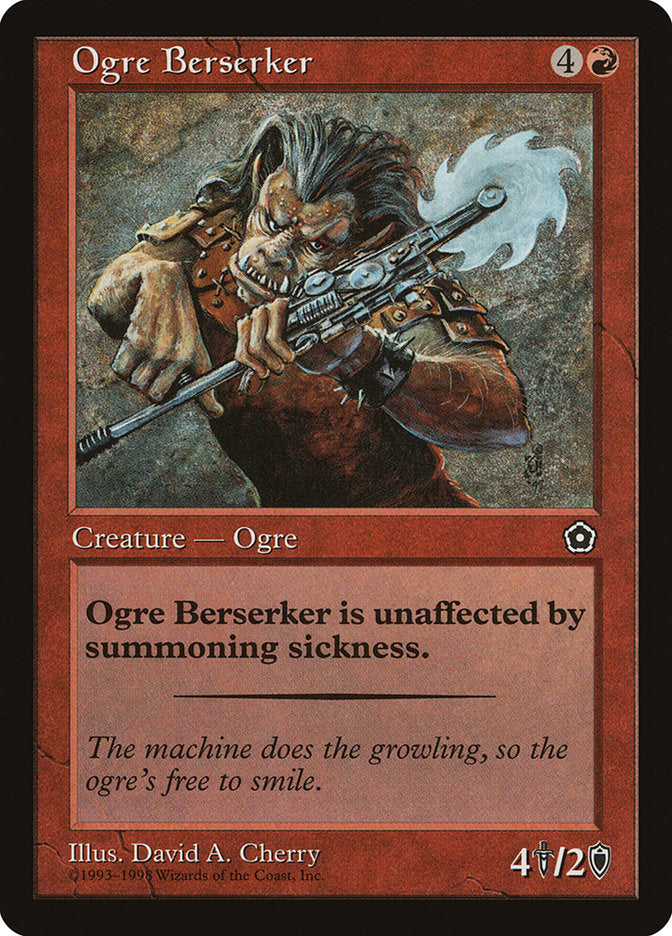 Ogre Berserker [Portal Second Age] MTG Single Magic: The Gathering    | Red Claw Gaming