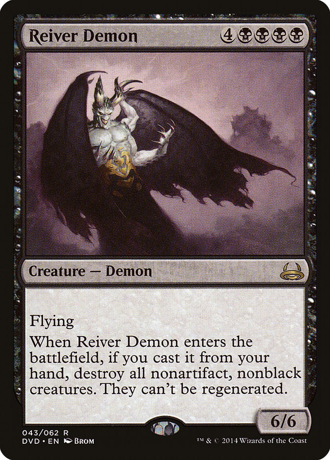 Reiver Demon (Divine vs. Demonic) [Duel Decks Anthology] MTG Single Magic: The Gathering    | Red Claw Gaming