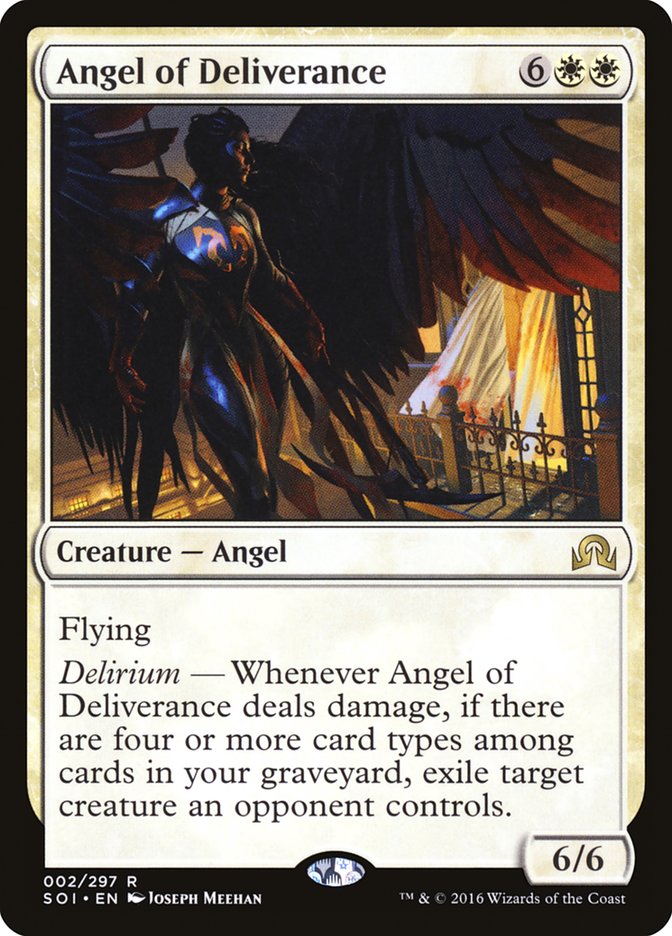Angel of Deliverance [Shadows over Innistrad] MTG Single Magic: The Gathering    | Red Claw Gaming