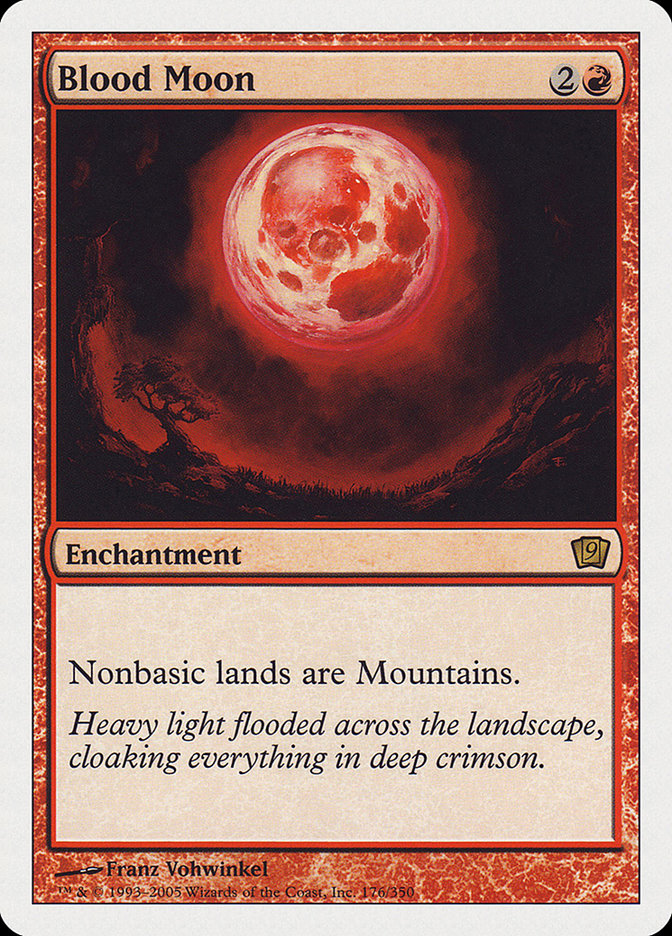 Blood Moon [Ninth Edition] MTG Single Magic: The Gathering    | Red Claw Gaming