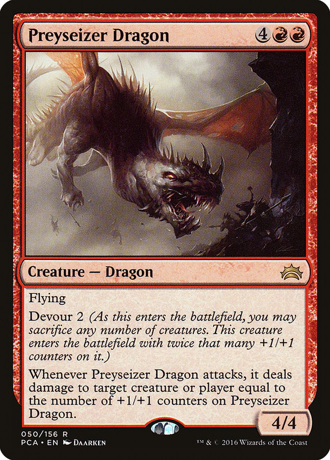 Preyseizer Dragon [Planechase Anthology] MTG Single Magic: The Gathering    | Red Claw Gaming