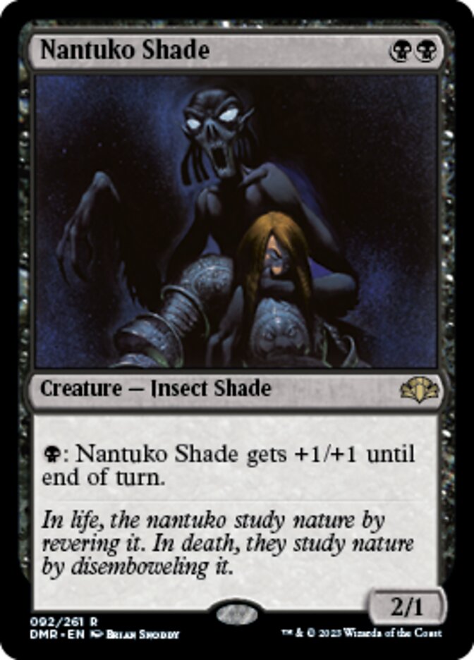 Nantuko Shade [Dominaria Remastered] MTG Single Magic: The Gathering    | Red Claw Gaming