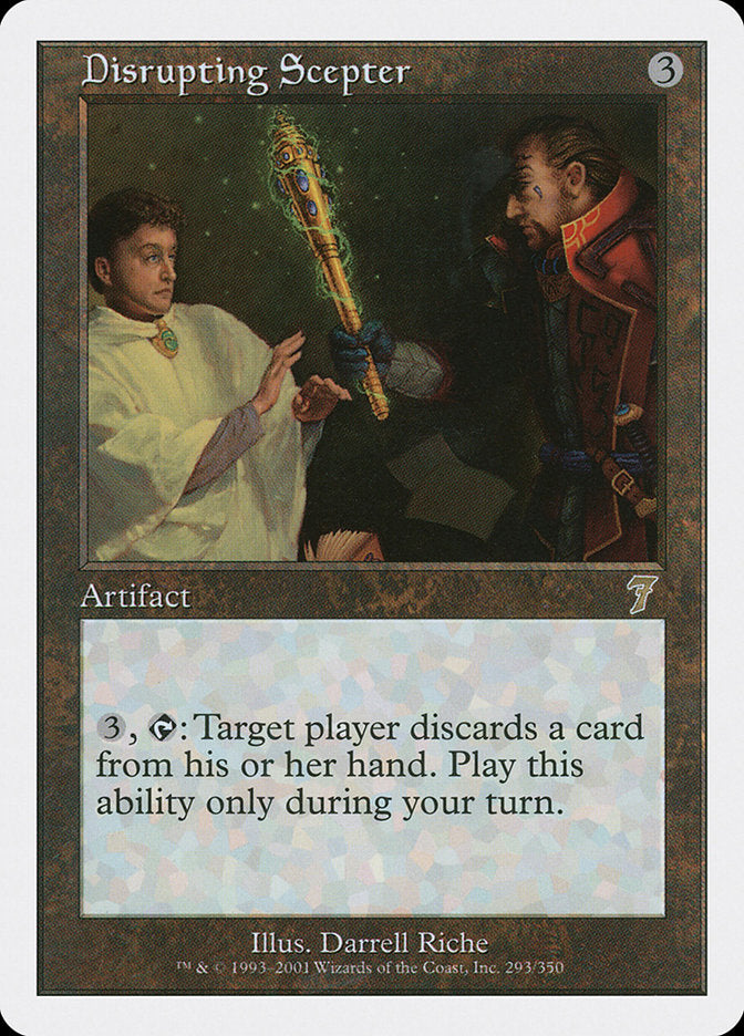 Disrupting Scepter [Seventh Edition] MTG Single Magic: The Gathering    | Red Claw Gaming