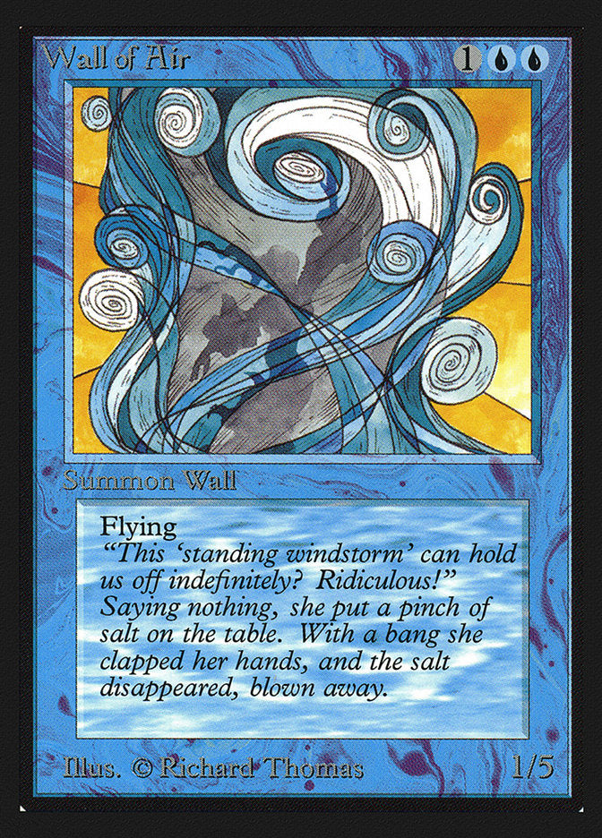 Wall of Air [International Collectors' Edition] MTG Single Magic: The Gathering    | Red Claw Gaming
