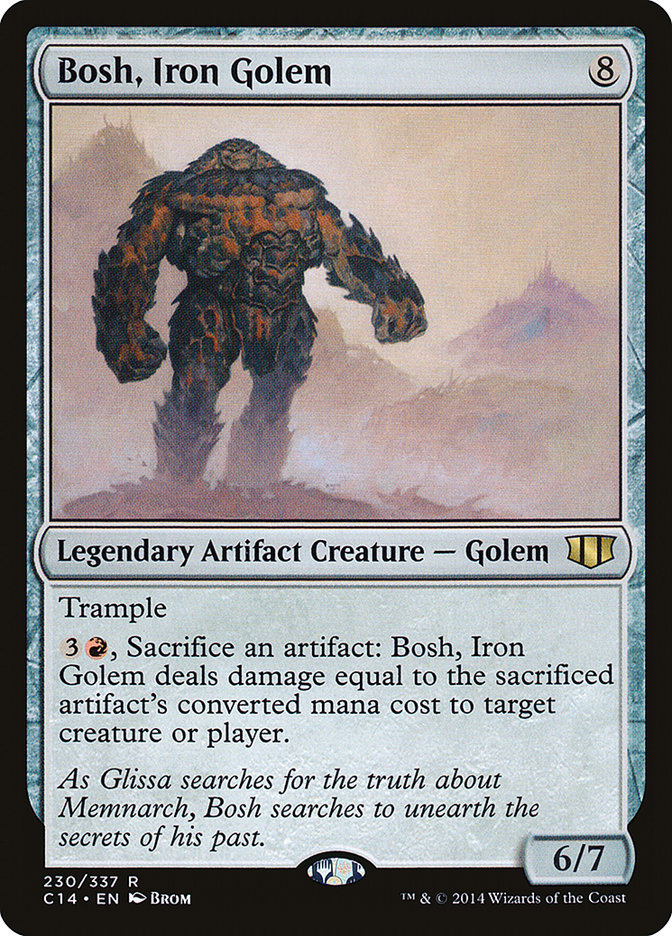 Bosh, Iron Golem [Commander 2014] MTG Single Magic: The Gathering    | Red Claw Gaming