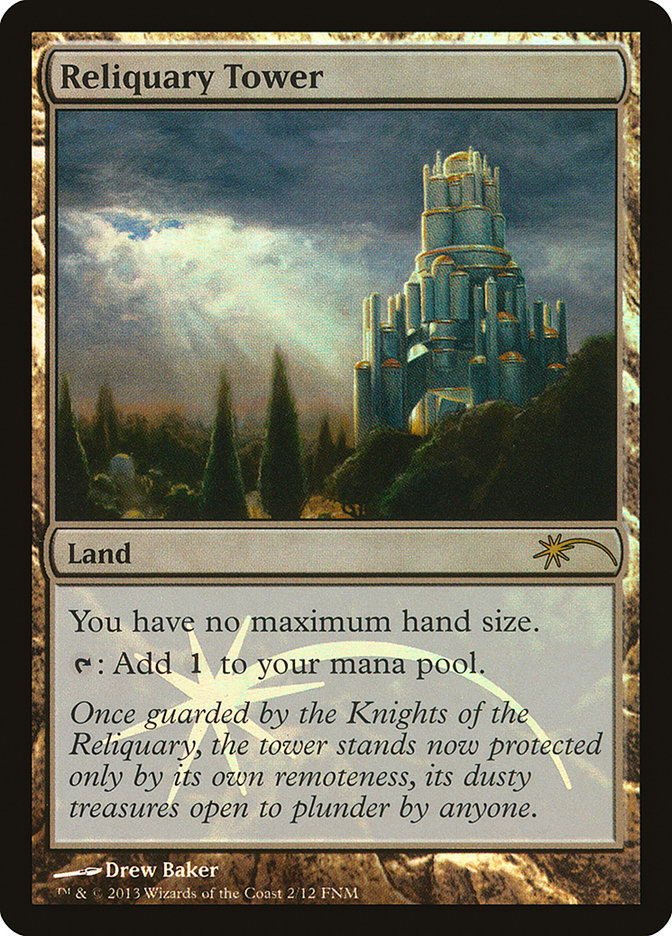 Reliquary Tower [Friday Night Magic 2013] MTG Single Magic: The Gathering    | Red Claw Gaming
