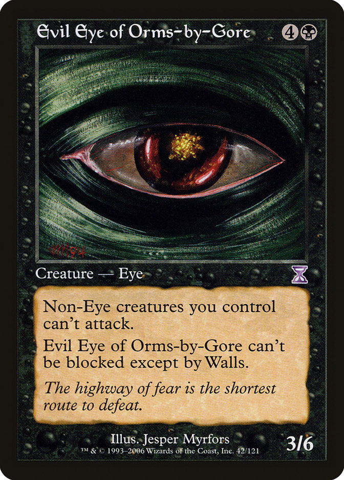 Evil Eye of Orms-by-Gore [Time Spiral Timeshifted] MTG Single Magic: The Gathering    | Red Claw Gaming