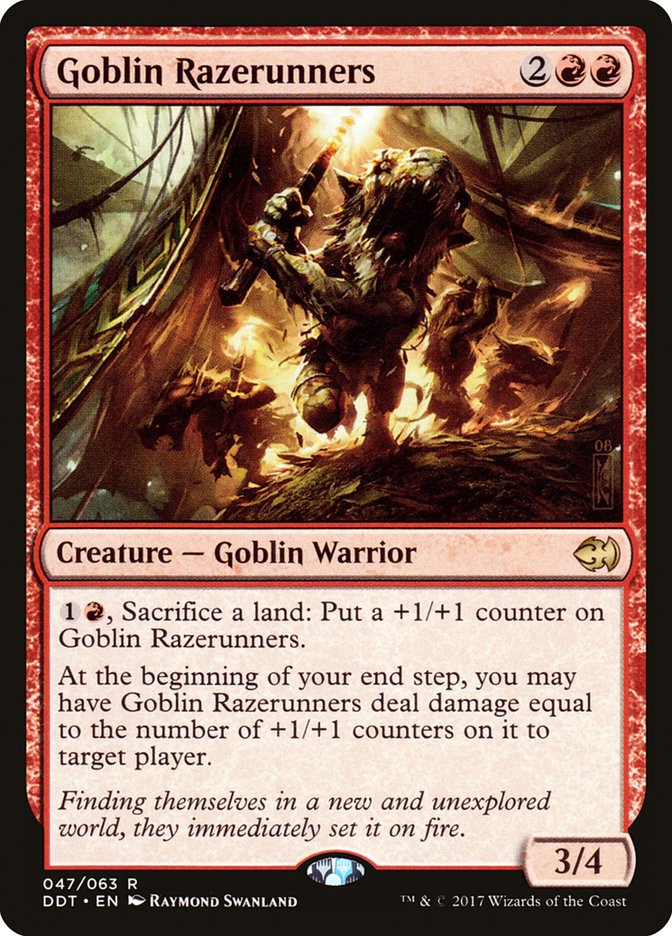 Goblin Razerunners [Duel Decks: Merfolk vs. Goblins] MTG Single Magic: The Gathering    | Red Claw Gaming
