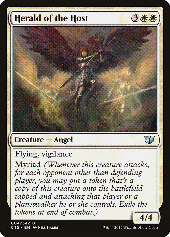 Herald of the Host [Commander 2015] MTG Single Magic: The Gathering    | Red Claw Gaming