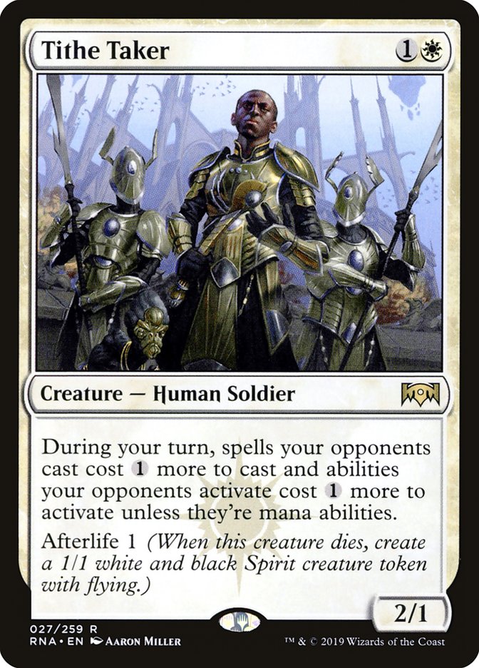 Tithe Taker [Ravnica Allegiance] MTG Single Magic: The Gathering    | Red Claw Gaming