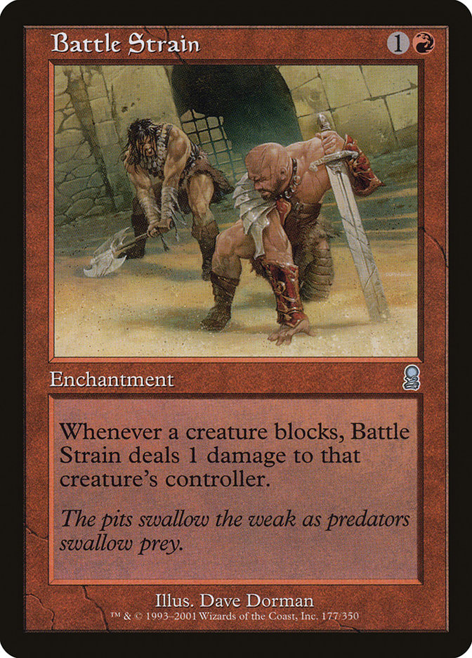 Battle Strain [Odyssey] MTG Single Magic: The Gathering    | Red Claw Gaming