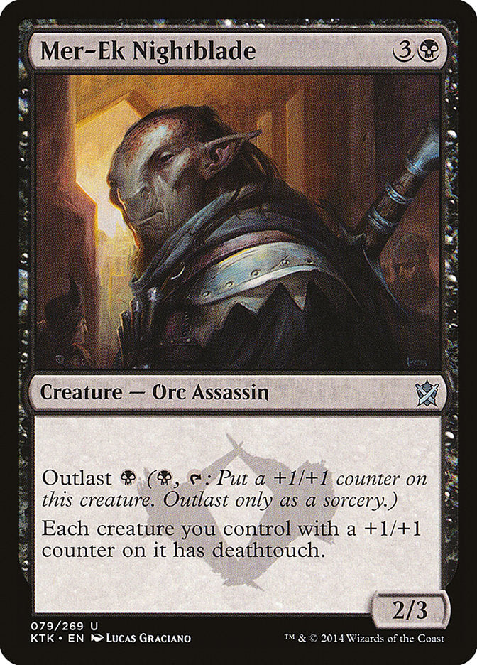 Mer-Ek Nightblade [Khans of Tarkir] MTG Single Magic: The Gathering    | Red Claw Gaming