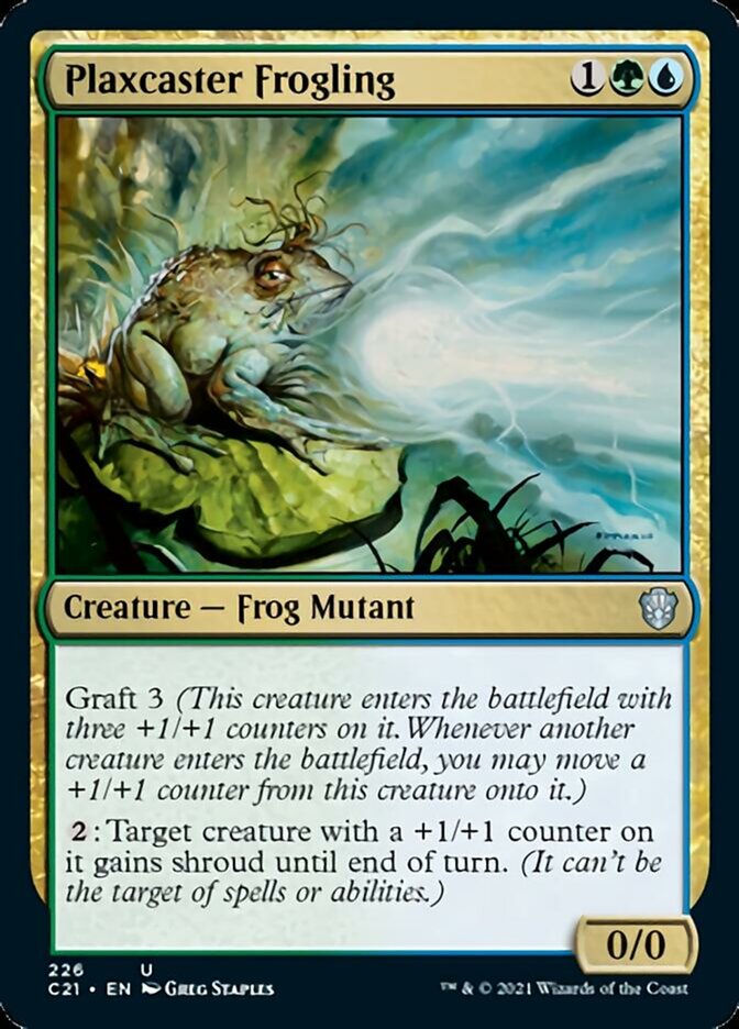 Plaxcaster Frogling [Commander 2021] MTG Single Magic: The Gathering    | Red Claw Gaming