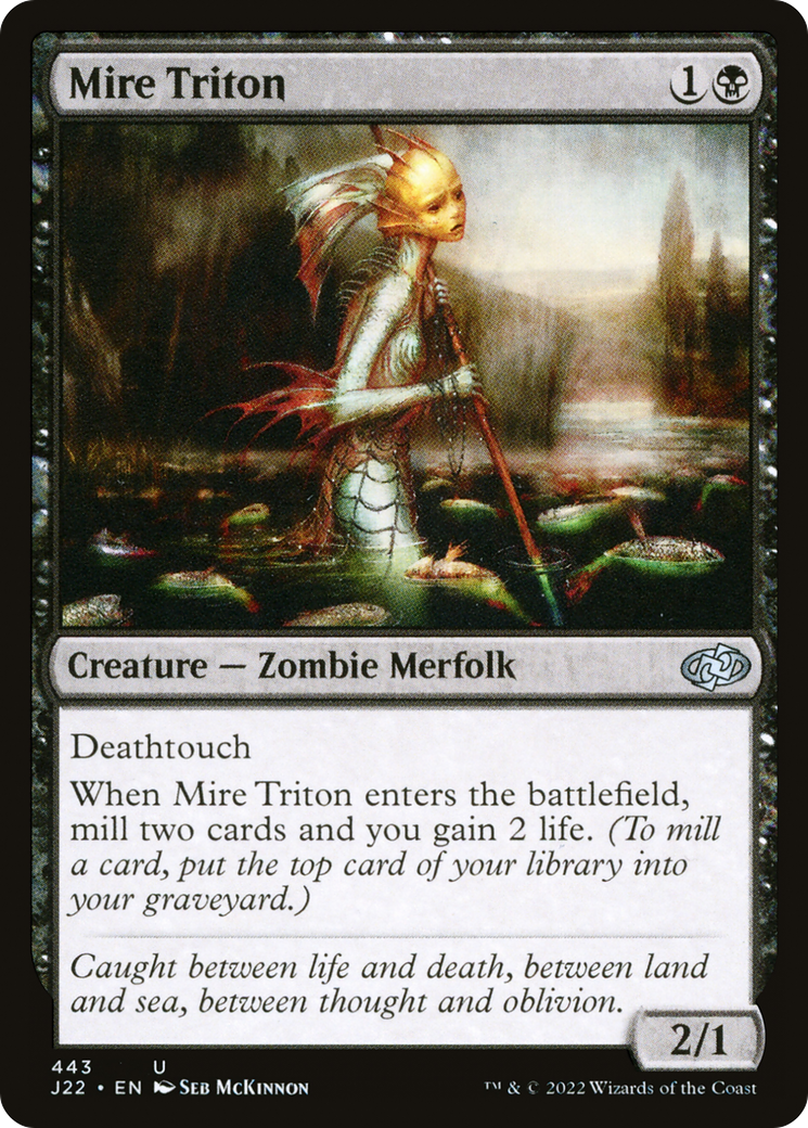Mire Triton [Jumpstart 2022] MTG Single Magic: The Gathering    | Red Claw Gaming