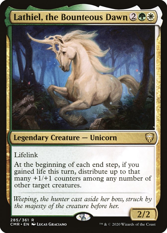 Lathiel, the Bounteous Dawn [Commander Legends] MTG Single Magic: The Gathering    | Red Claw Gaming