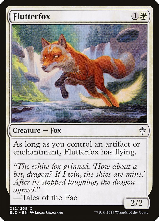 Flutterfox [Throne of Eldraine] MTG Single Magic: The Gathering    | Red Claw Gaming