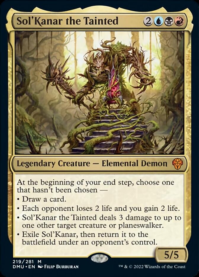 Sol'Kanar the Tainted [Dominaria United] MTG Single Magic: The Gathering    | Red Claw Gaming