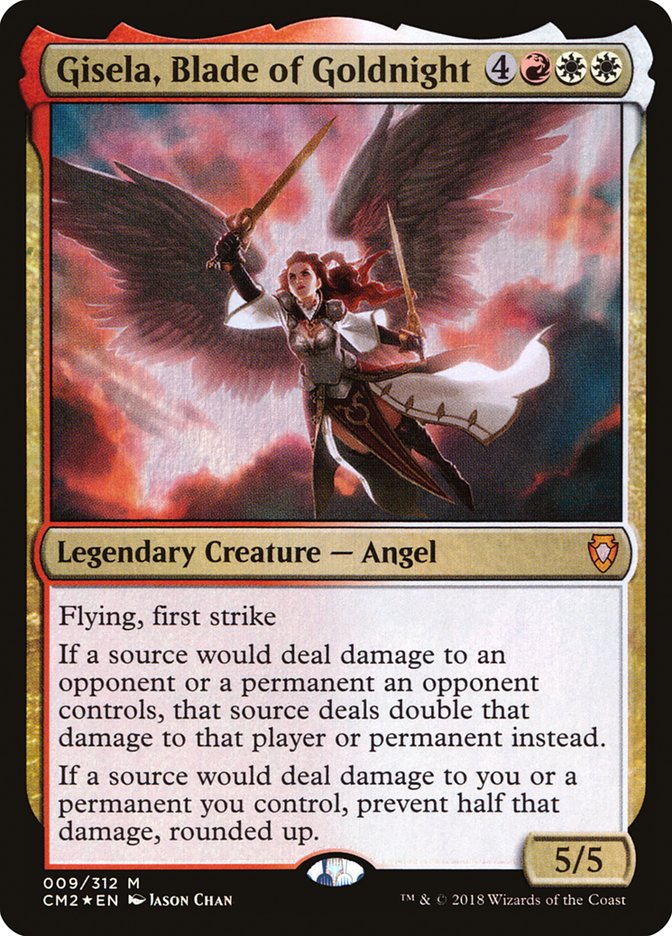 Gisela, Blade of Goldnight [Commander Anthology Volume II] MTG Single Magic: The Gathering    | Red Claw Gaming