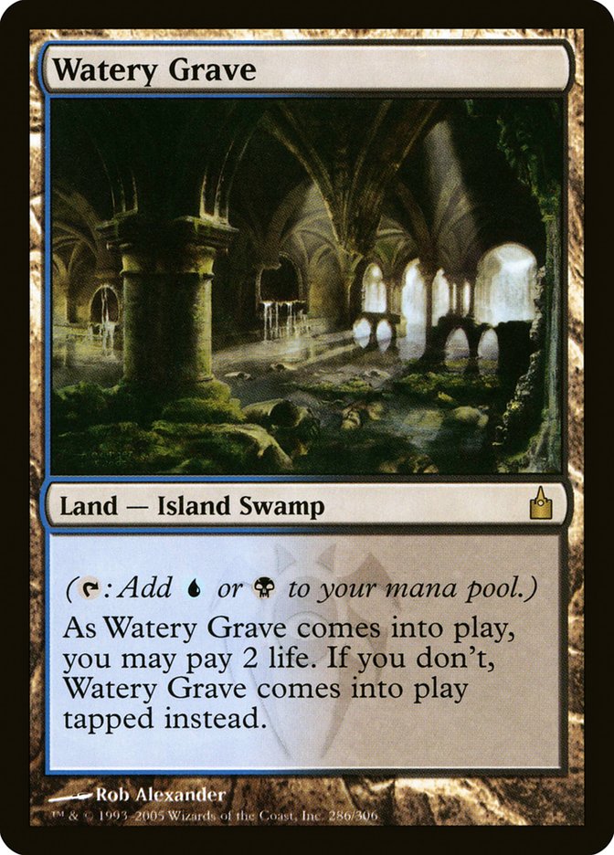 Watery Grave [Ravnica: City of Guilds] MTG Single Magic: The Gathering    | Red Claw Gaming