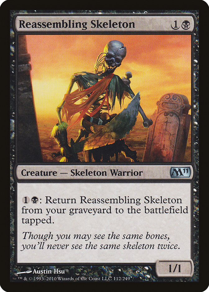 Reassembling Skeleton [Magic 2011] MTG Single Magic: The Gathering    | Red Claw Gaming