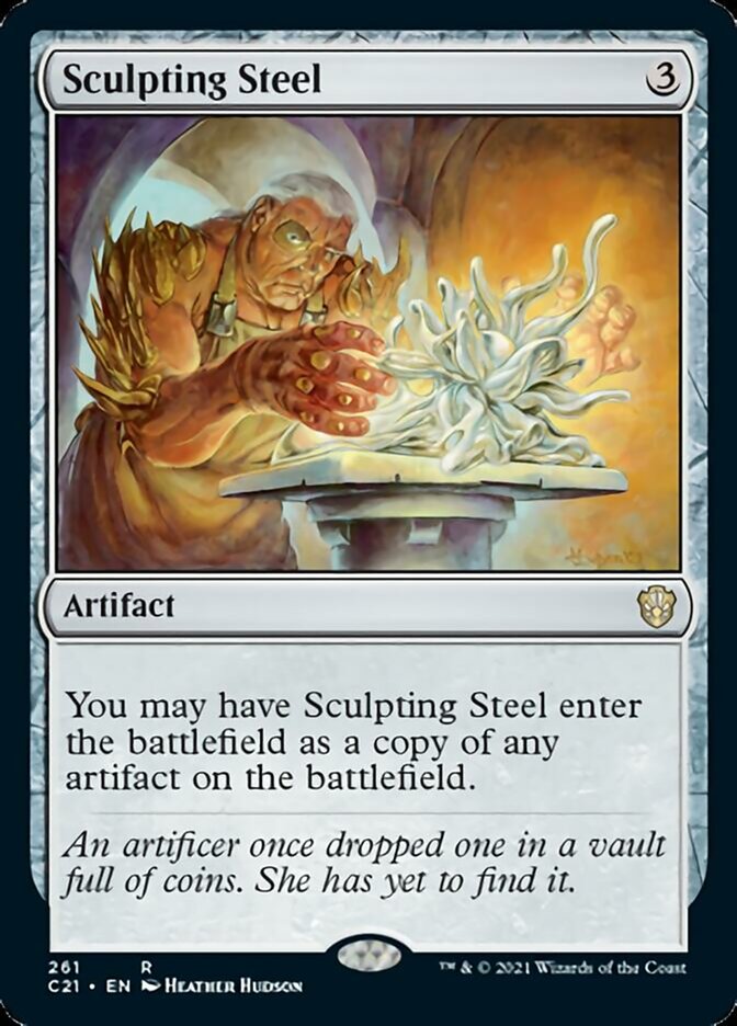 Sculpting Steel [Commander 2021] MTG Single Magic: The Gathering    | Red Claw Gaming