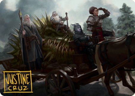 Grim Bounty Art Card (Gold-Stamped Signature) [Dungeons & Dragons: Adventures in the Forgotten Realms Art Series] MTG Single Magic: The Gathering    | Red Claw Gaming