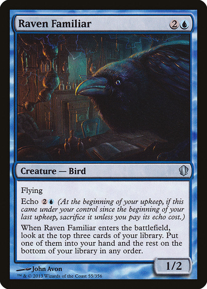 Raven Familiar [Commander 2013] MTG Single Magic: The Gathering    | Red Claw Gaming