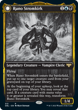 Runo Stromkirk // Krothuss, Lord of the Deep [Innistrad: Double Feature] MTG Single Magic: The Gathering    | Red Claw Gaming