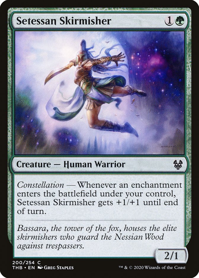 Setessan Skirmisher [Theros Beyond Death] MTG Single Magic: The Gathering    | Red Claw Gaming
