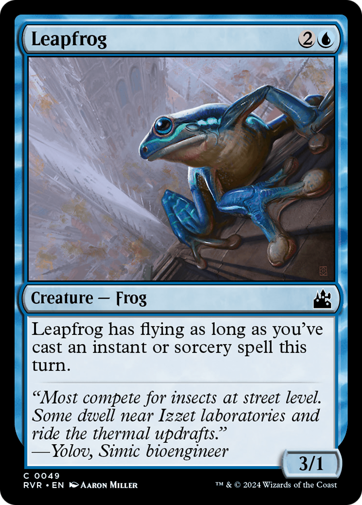 Leapfrog [Ravnica Remastered] MTG Single Magic: The Gathering    | Red Claw Gaming
