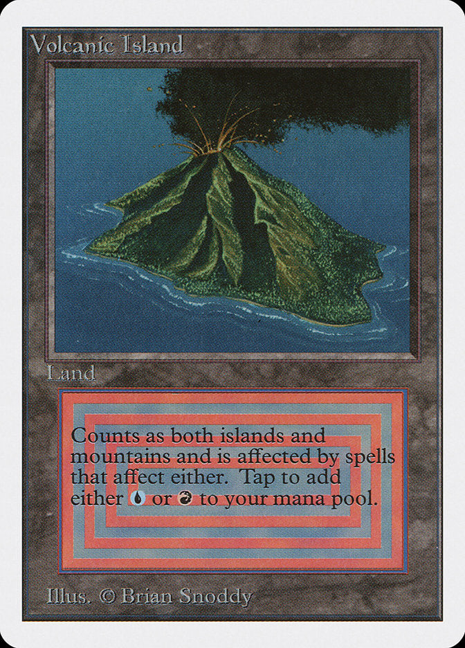Volcanic Island [Unlimited Edition] MTG Single Magic: The Gathering    | Red Claw Gaming