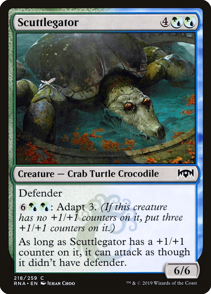 Scuttlegator [Ravnica Allegiance] MTG Single Magic: The Gathering    | Red Claw Gaming