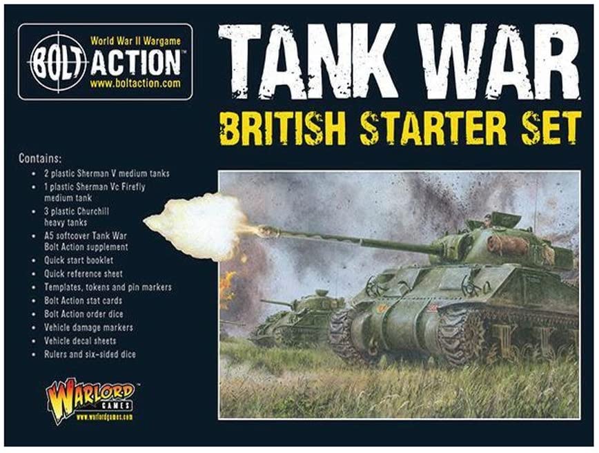 Tank War British starter set British Warlord Games    | Red Claw Gaming