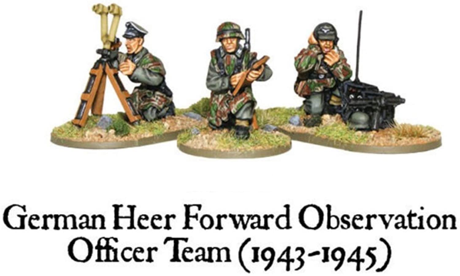 German Heer Forward Observation Team (FOO) Germany Warlord Games    | Red Claw Gaming