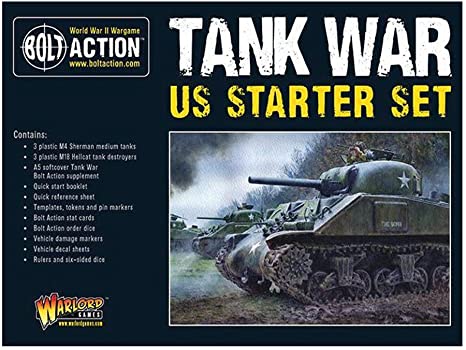 Tank War US starter set American Warlord Games    | Red Claw Gaming