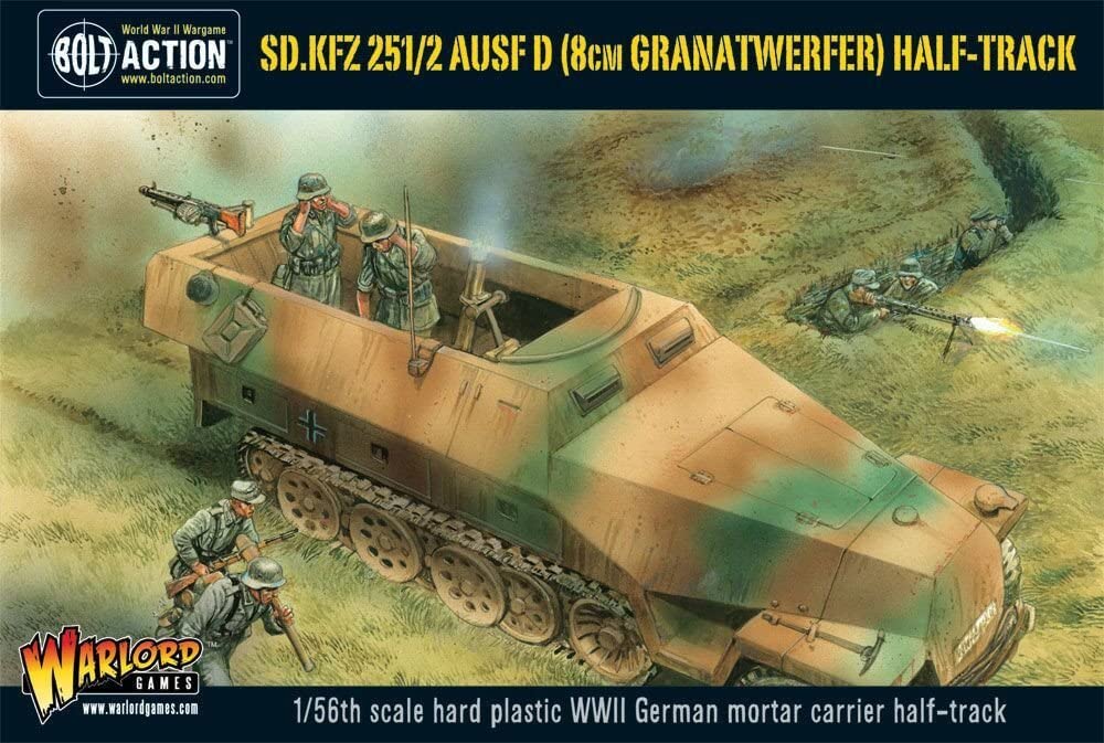 Sd.Kfz 251/2 Ausf D (8cm Granatwerfer) Half Track Germany Warlord Games    | Red Claw Gaming