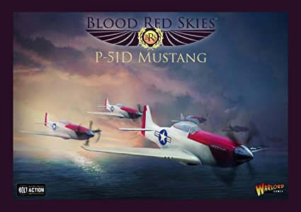 P-51D Mustang Blood Red Skies Warlord Games    | Red Claw Gaming