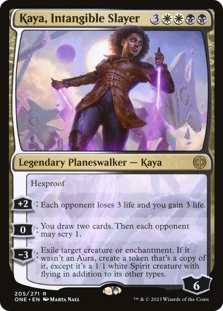 Kaya, Intangible Slayer [Phyrexia: All Will Be One] MTG Single Magic: The Gathering    | Red Claw Gaming